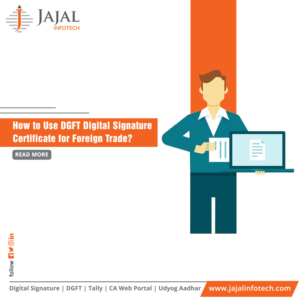 DGFT Digital Signature Certificate